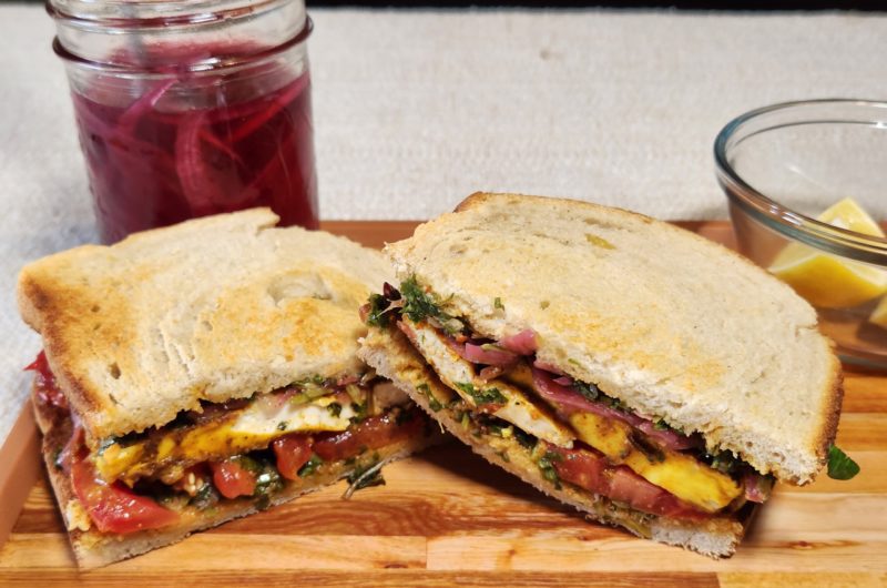 Curried Tofu Sandwiches