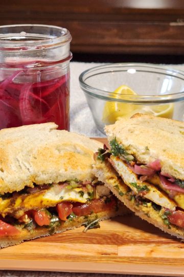 Curried Tofu Sandwiches