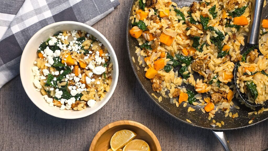 Veggie Orzo Pasta