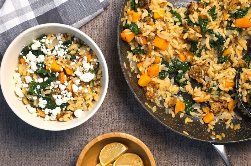 Veggie Orzo Pasta