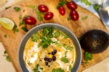 Potato, Black Bean and Corn Chowder