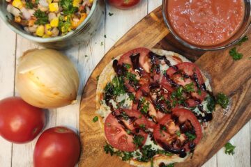 Veggie Pita PIzzas