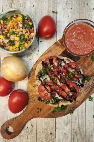 Veggie Pita PIzzas