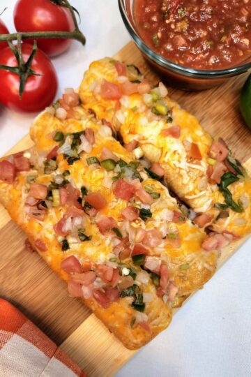 Veggie Black Bean Enchilada