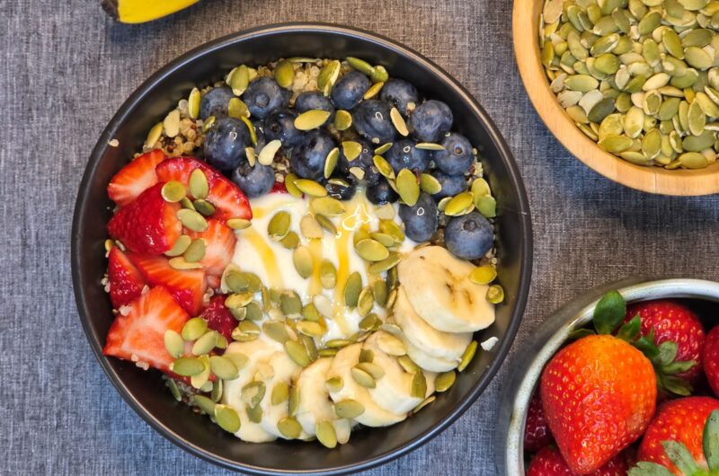 Quinoa Fruity Breakfast Bowl