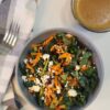 Carrot Lentil Kale Salad