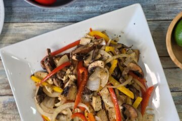 High Protein Vegan Fajitas