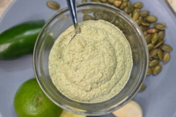 Pepita Jalapeno Cream Sauce