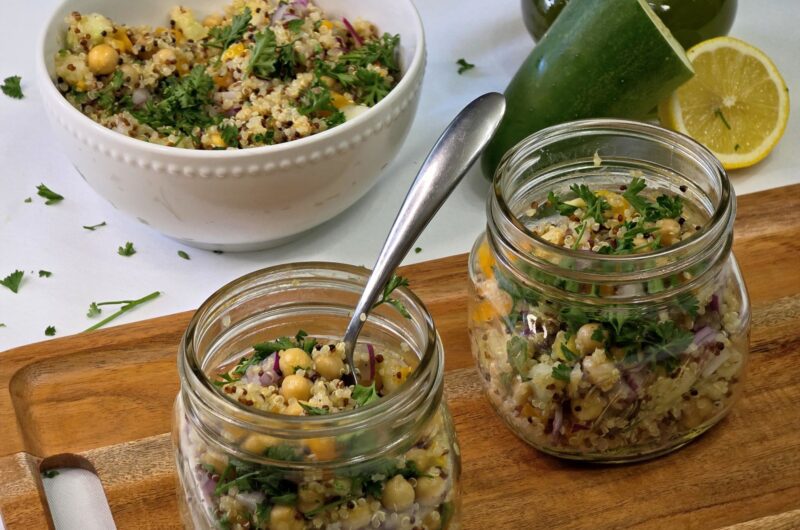 Zesty Veggie Quinoa Salad