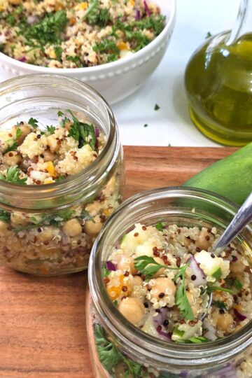 Zesty Veggie Quinoa Salad