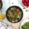 Mediterranean Roasted Veggie Rice Bowl