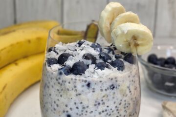 Blueberry Banana Overnight Oats