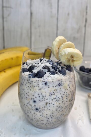 Blueberry Banana Overnight Oats