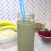Strawberrry Green Morning Smoothie