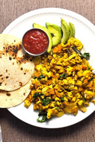 Tofu Veggie Scramble