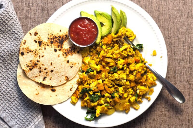 Tofu Veggie Scramble